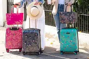 Colorful Sara Miller Suitcases That Fit Ryanair Size Rules