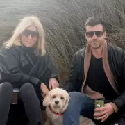 EastEnders Star Michelle Collins Gives Beloved Dog Humphrey Final Beach Farewell