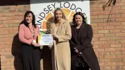 Gleeson Homes Donates £1,000 to Lindsey Lodge Hospice in Scunthorpe