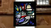 Historic Stained Glass Panels Permanently Installed at Swansea Minster
