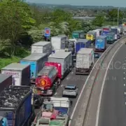 M6 Northbound Closed Near Stafford After Serious Crash, Air Ambulance Called