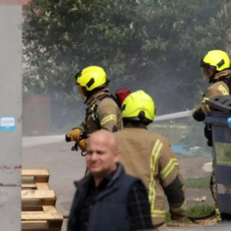 20 Firefighters Battle Aston Blaze After Explosion at Business