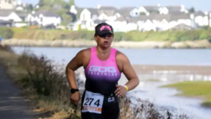 Aberystwyth mum takes on triathlons to celebrate daughter's milestone