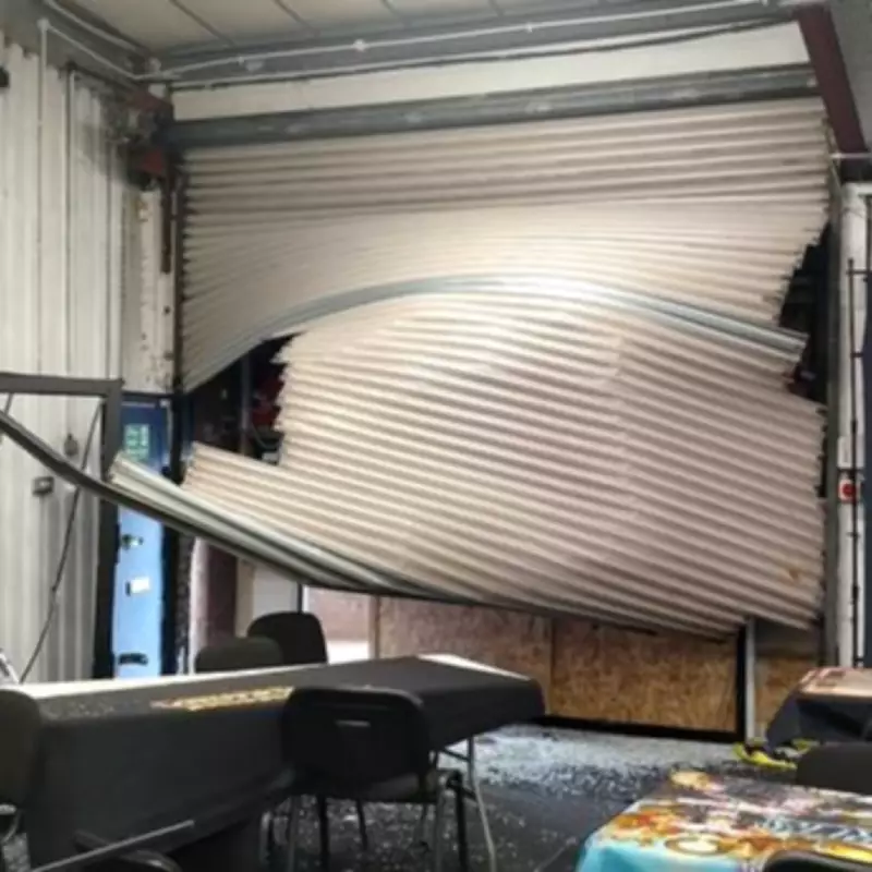 Angle Grinder Robbers Ram-Raid Digbeth Shop Selling Pokemon Cards