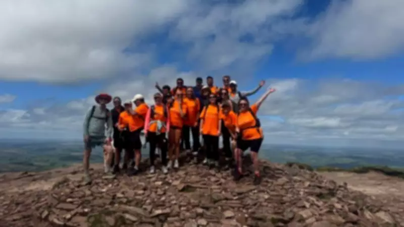 Beesure Team Tackles Black Mountains for Friend's Cancer Recovery