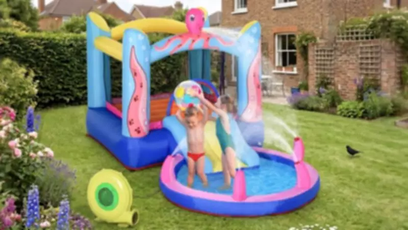 Best Garden Toys for Kids: Bouncy Castle, Sandbox & Swingball Deals