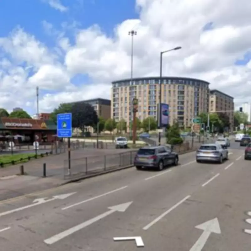 Birmingham Delivery Cyclist Hospitalised After Crash Near McDonald's
