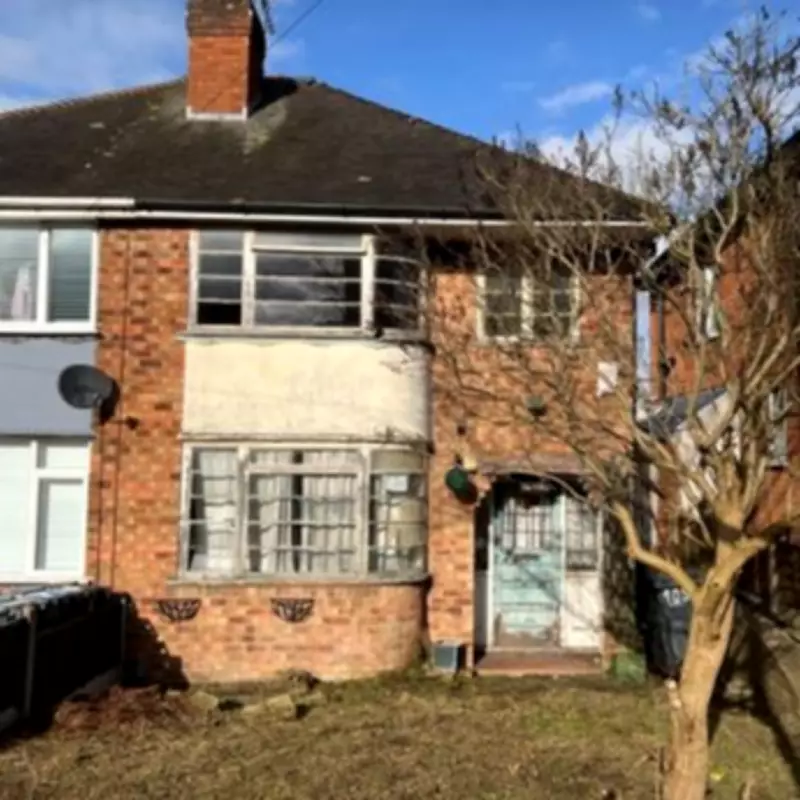 Birmingham three-bed home at £25k guide price up for auction