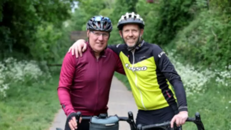 Blandford Friends Cycle UK Length for Men's Mental Health Charity