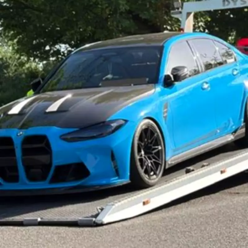 BMW Seized After Driver Caught Racing on M6 in Midlands