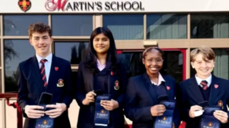 Brentwood School Bans Phones with Lockable Pouches for Students
