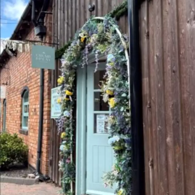 Chic Dutch Barn Soft Play Cafe with Woodland Garden Near Birmingham