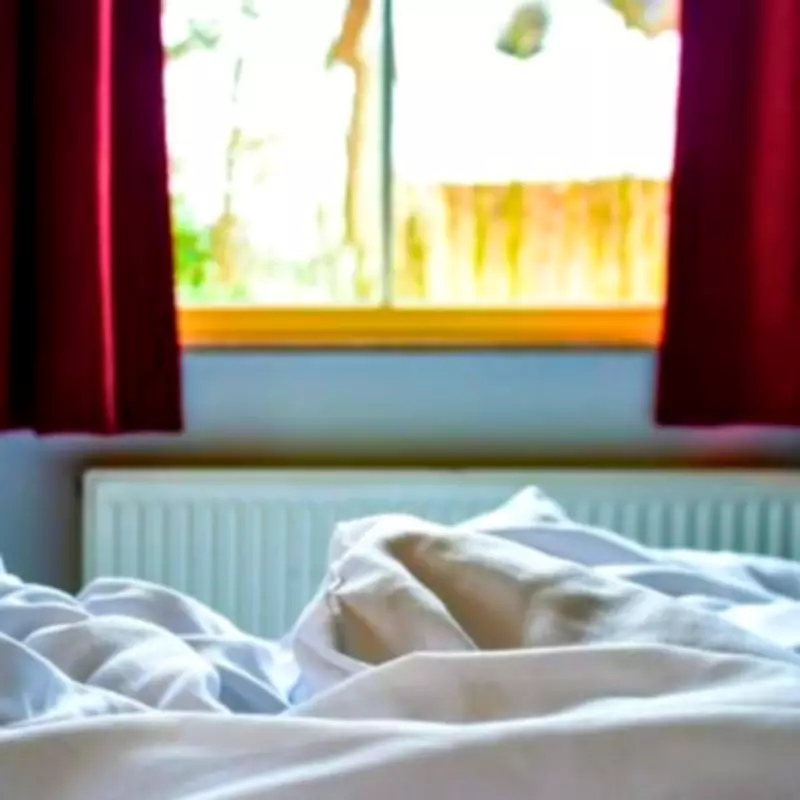 Damp towel trick to cool your bedroom at night without a fan