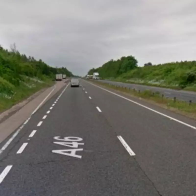 Driver Dies After Being Hit by Lorry on A46 in Warwickshire