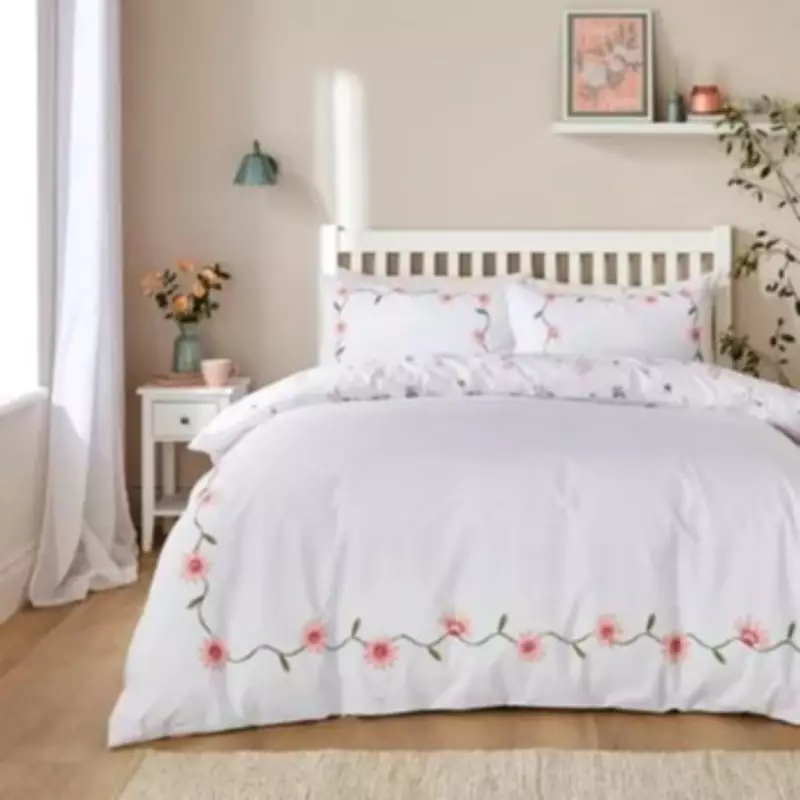 Dunelm's £10 Spring Duvet Set: Beautiful Floral Design Brightens Bedrooms