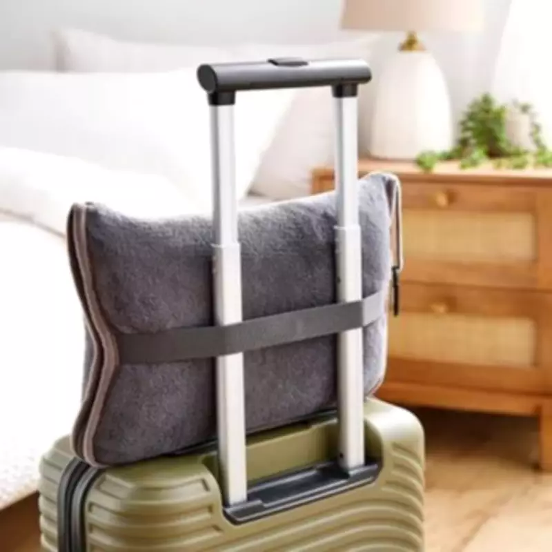 Dunelm's £8 2-in-1 Travel Pillow and Blanket Shoppers Rave About