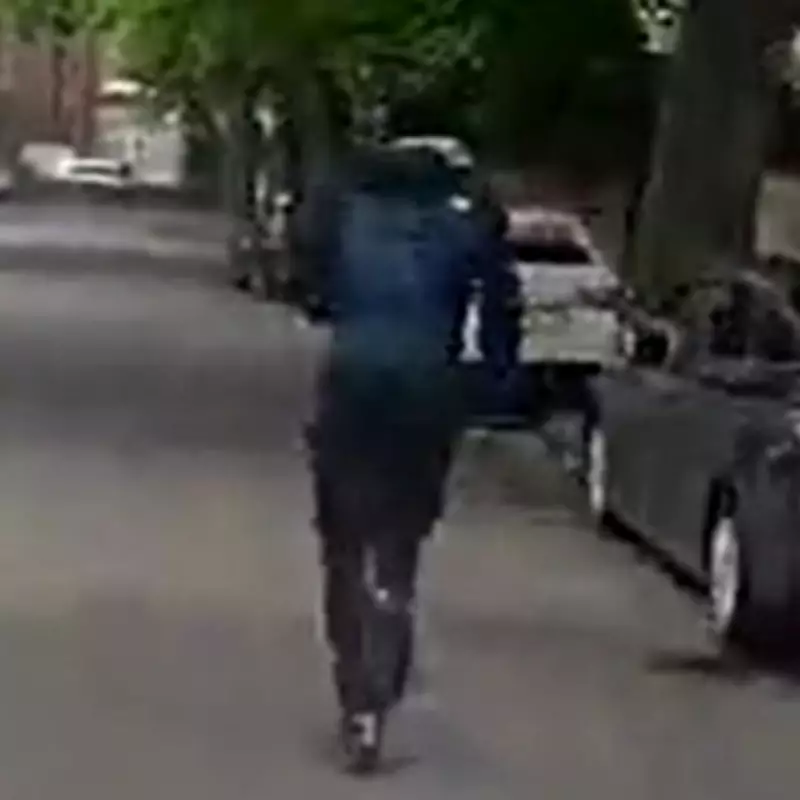 E-Bike Officer Chases Masked Suspect Through Handsworth Streets