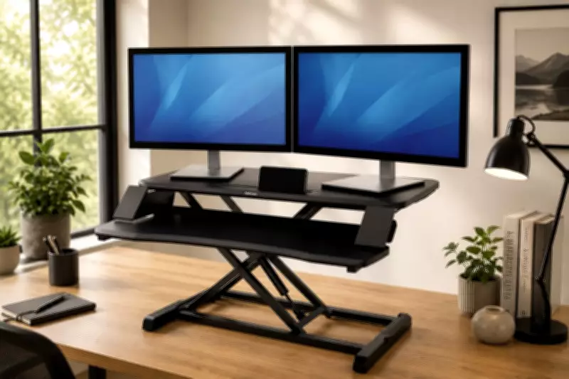 Fellowes Corviso Workstation: Convert Any Desk to a Standing Desk