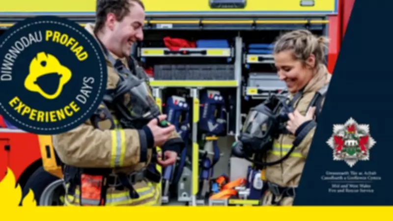 Firefighter Experience Days in Haverfordwest and Newtown This June