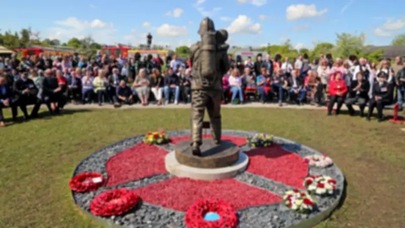 Firefighters from 12 Countries Gather for Essex Memorial Ceremony