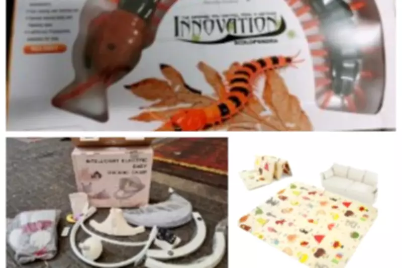 Four Children and Baby Items Recalled Over Safety Fears in UK