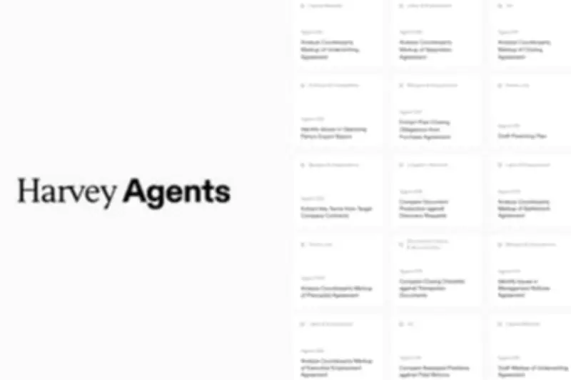 Harvey Launches Purpose-Built Legal Agents with Agent Builder Tool