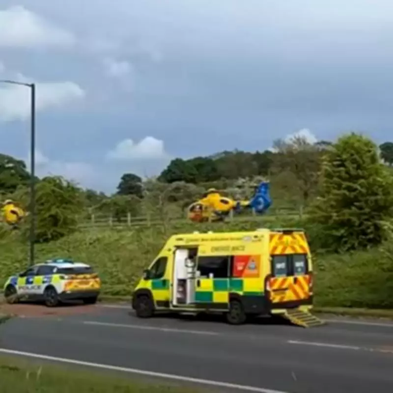 Horror A59 Crash: Two Five-Year-Olds and Woman Fight for Lives