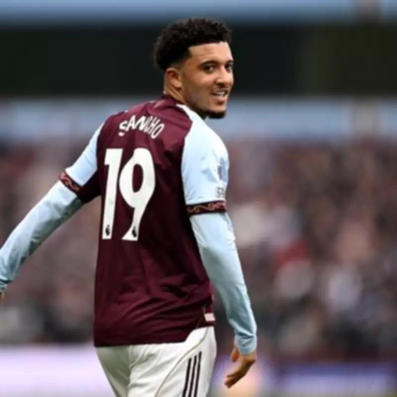 Hutton Drops Blunt Aston Villa Verdict on Man United's Sancho