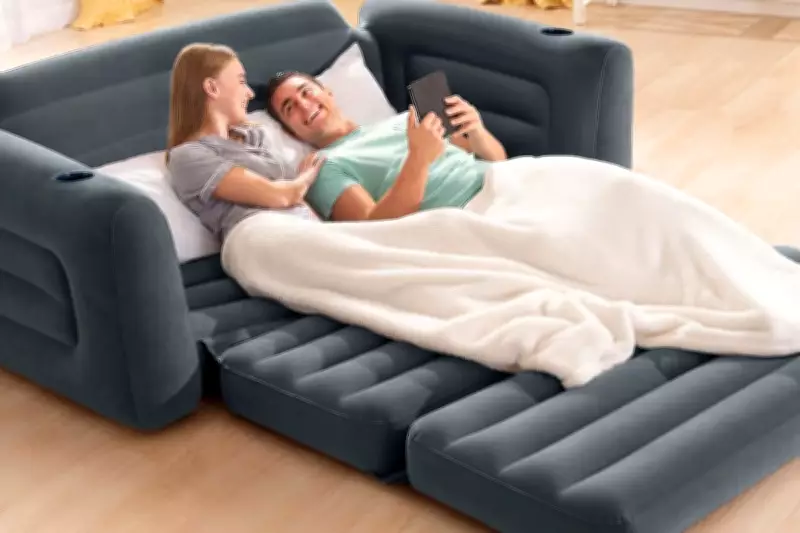 Inflatable Sofa Bed Deal for Summer Garden Parties and Camping