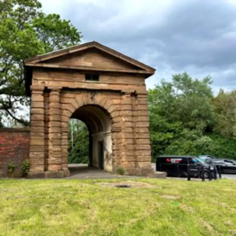 Inside Sandwell Hall Gatehouse: M5 Drivers Pass Daily