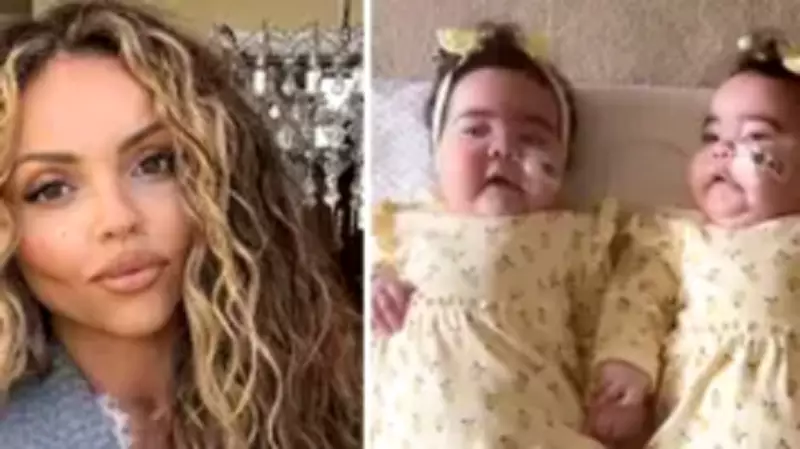 Jesy Nelson Shares Emotional Milestone for Twins Amid SMA Battle