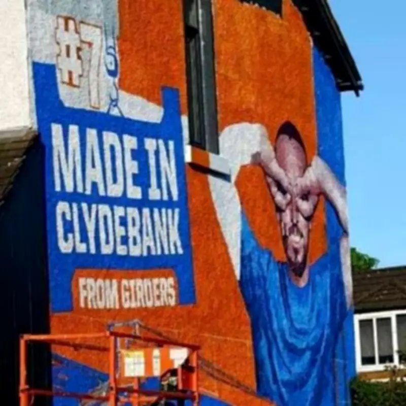 John McGinn Mural Appears in Aston Villa Star's Hometown of Clydebank