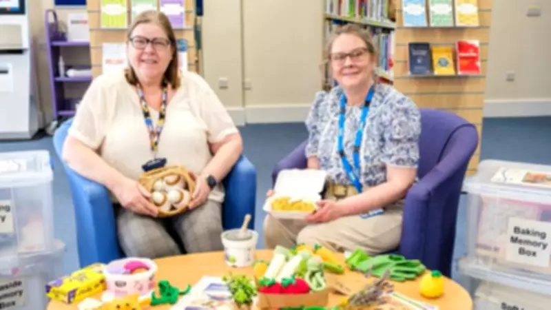 Knitted Veg Memory Boxes Help Dementia Patients Recall Past