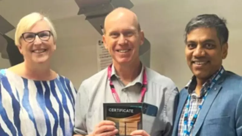 Leicester Pharmacist Honored for 40 Years of On-Call NHS Service