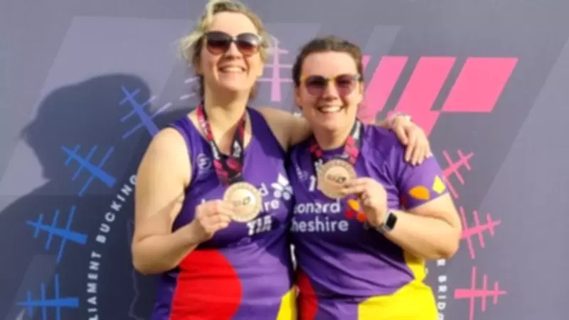 Leicester runner raises £4,500 for disability tech charity