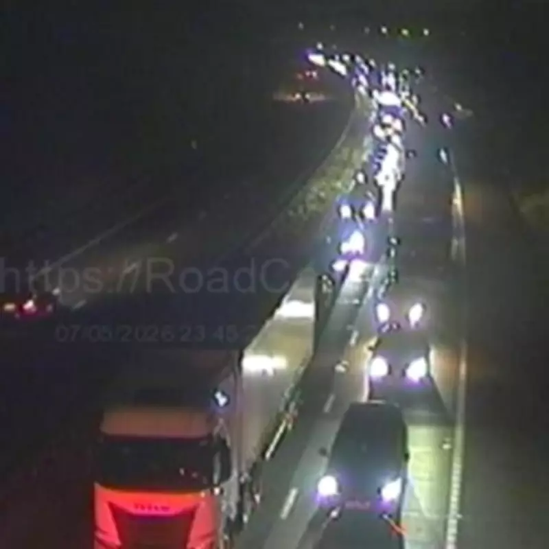 M42 Tamworth Crash: Emergency Services Rush to Multi-Vehicle Collision