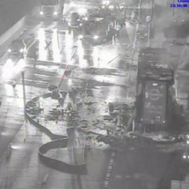 M5 Worcestershire Shut by Lorry Fire: Live Traffic Updates