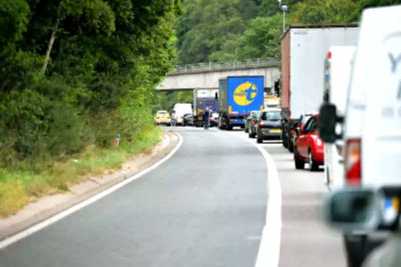 M54 Closed in Both Directions Due to Police Incident Near Telford