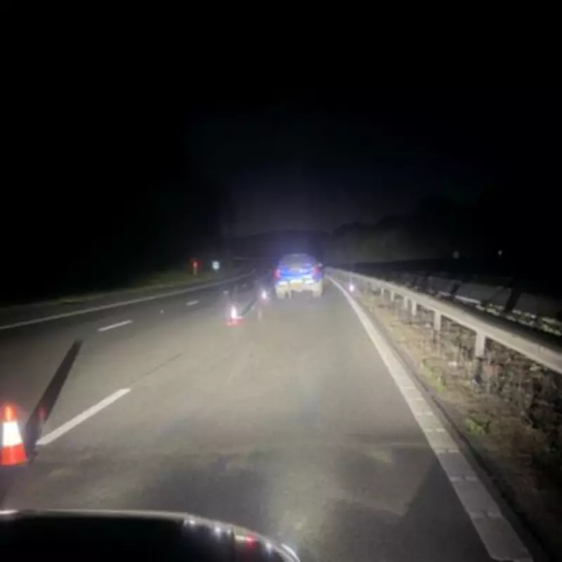 M6 police stop car stolen from Birmingham Airport in keyless theft
