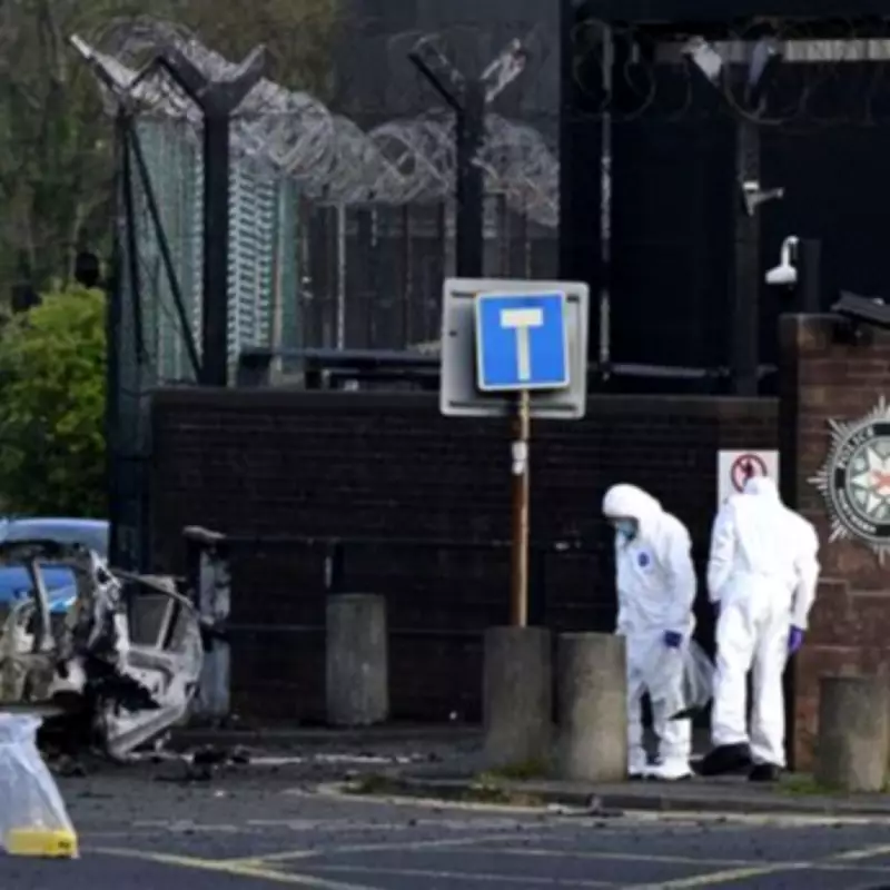Man Charged Under Terrorism Act After Car Bomb Explodes Outside Police Station