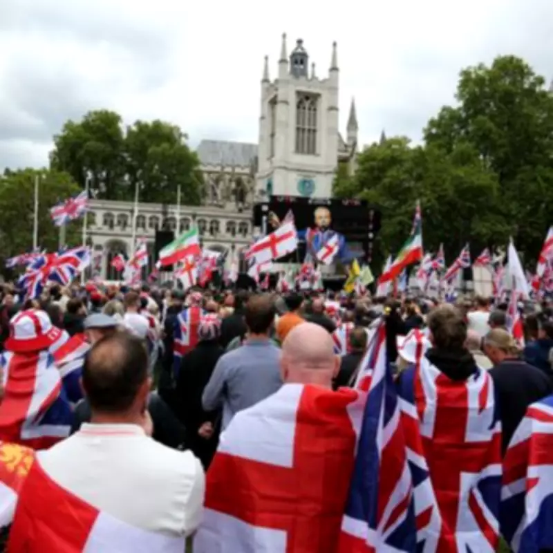 Man Guilty of Racist Abuse at Tommy Robinson Rally in London