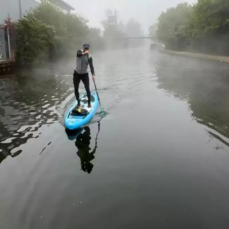 Man paddleboards 107 miles to Birmingham in memory of brother lost to suicide
