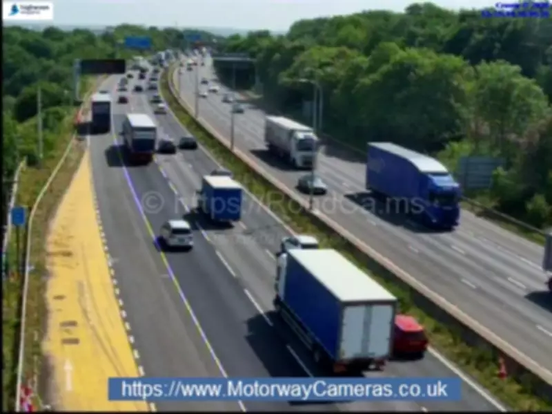 Miles of Congestion After Multi-Vehicle Collision on M6