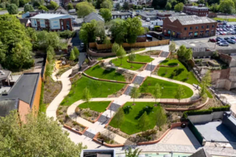 New Park and Playground Opens in Kidderminster Town Centre