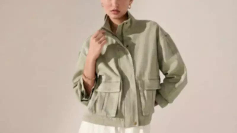 Next's £48 Funnel Neck Utility Jacket Is the Perfect Spring Layer