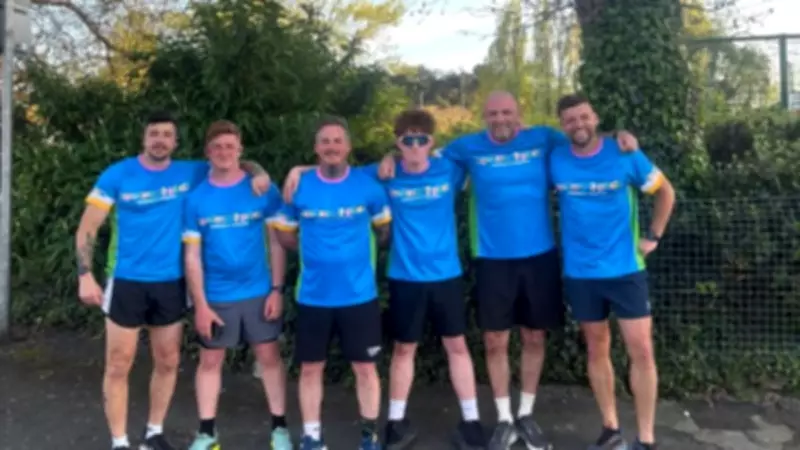 North Wales Football Team Runs Length of Wales for Children's Hospice