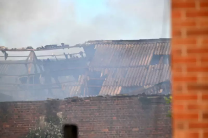 Oldbury Factory Blaze: Firefighters Tackle Major Industrial Fire
