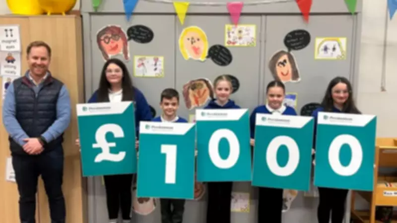 Persimmon Donates £1,000 to Llangynwyd Primary School Outdoor Project