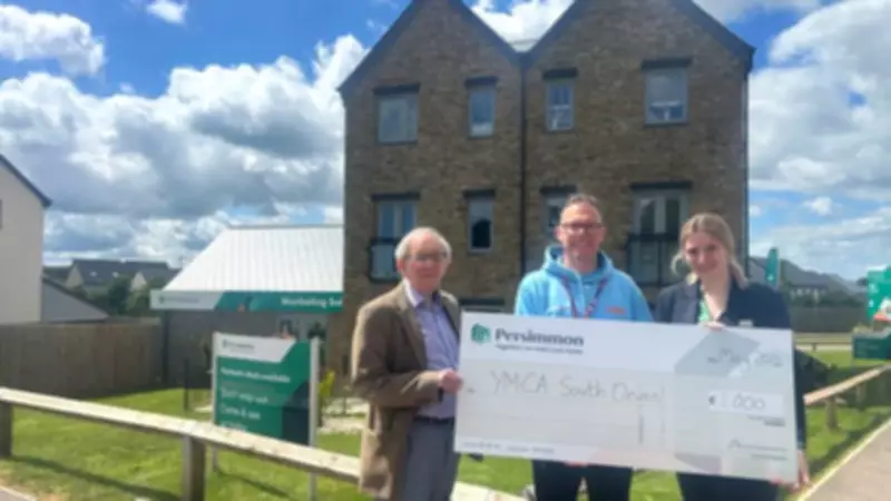 Persimmon Homes Donates £1,000 to YMCA South Devon in Paignton