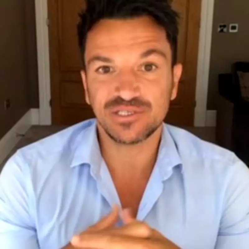 Peter Andre Opens Up About Death After Joanna Lumley's Comments